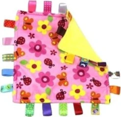 Woezy - Labeldoek Liv - Knuffeldoekje - Labels - Stof - Kraamcadeau - Baby