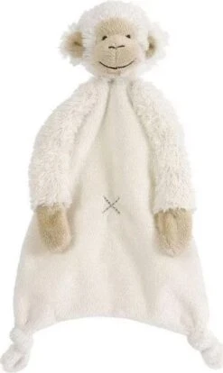 Happy Horse | Ivory Monkey Micky | Aapje | Knuffeldoekje | Tutdoekje | Tuttle | Wit | Kraamcadeau | Baby | Zwanger