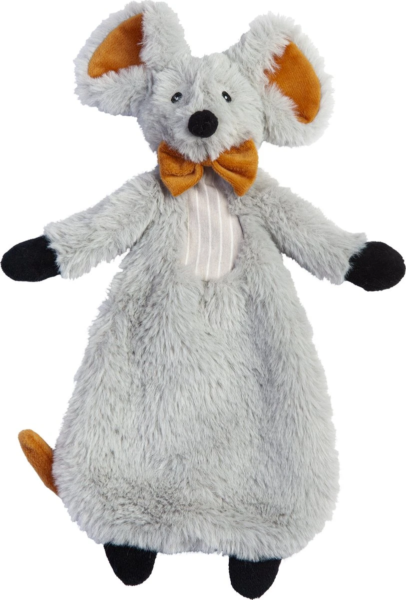 Happy Horse Muis Misty Knuffeldoekje - Grijs - Baby Cadeau - Afbeelding 3
