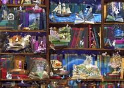 Bluebird Puzzle Bibliotheek Avonturen - Puzzel Van 3000 Stukjes