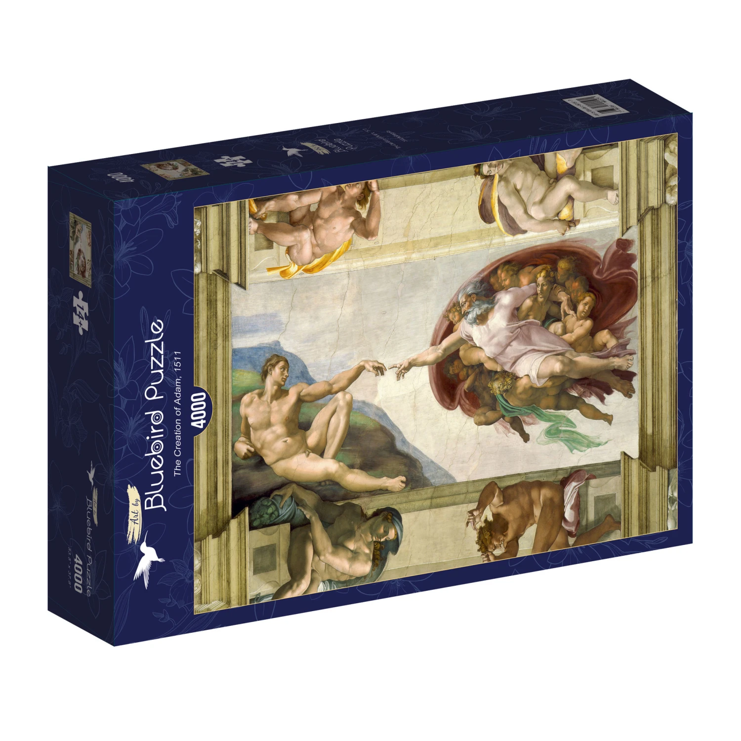 Bluebird Puzzle Michelangelo - De Creatie Van Adam - Puzzel Van 4000 Stukjes - Afbeelding 2