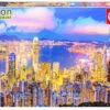 Educa Hong Kong Skyline - Glow In The Dark - Puzzel 1000 Stukjes