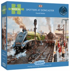 Gibsons Treinspotters In Doncasters - Puzzel Van 100 XXL Stukjes