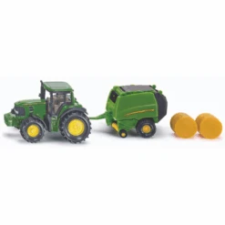 Siku John Deere Tractor Met Balenpers